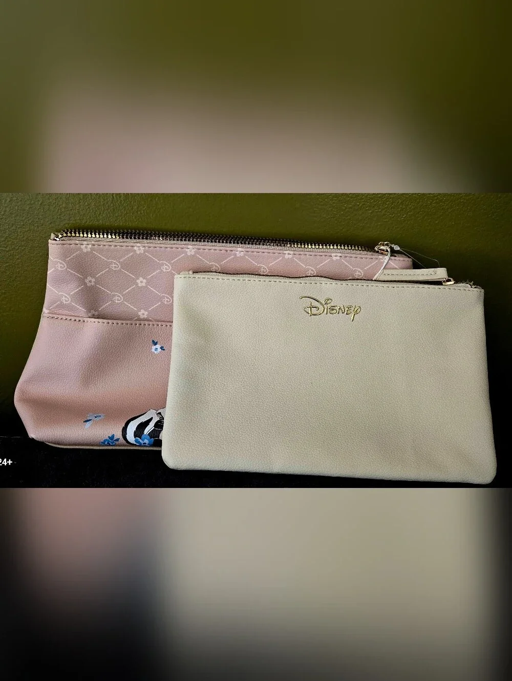 NWT. Disney's Bambi 2-in-1 Wash Bag Set by Primark. two-piece cosmetic bag set